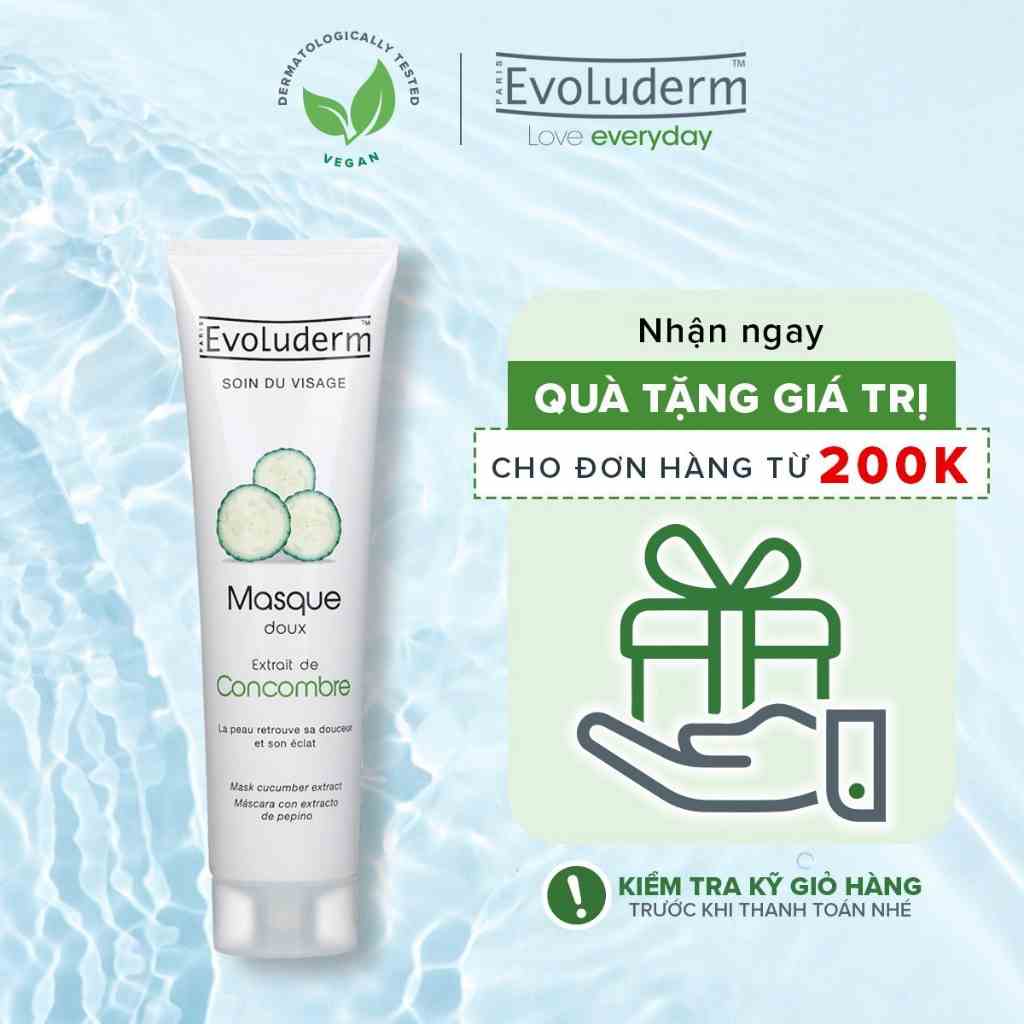 Mặt nạ Evoluderm chiết xuất dưa leo 150ml