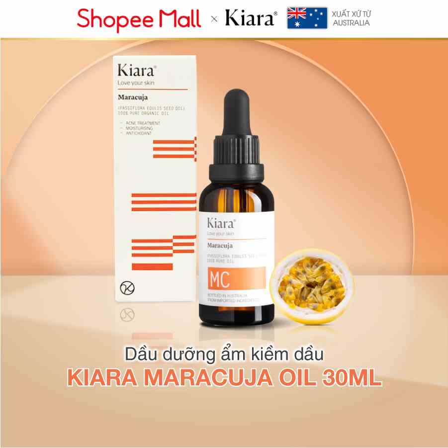 (Deal) Dầu dưỡng ẩm kiềm dầu giảm mụn Kiara Maracuja Oil 30ml