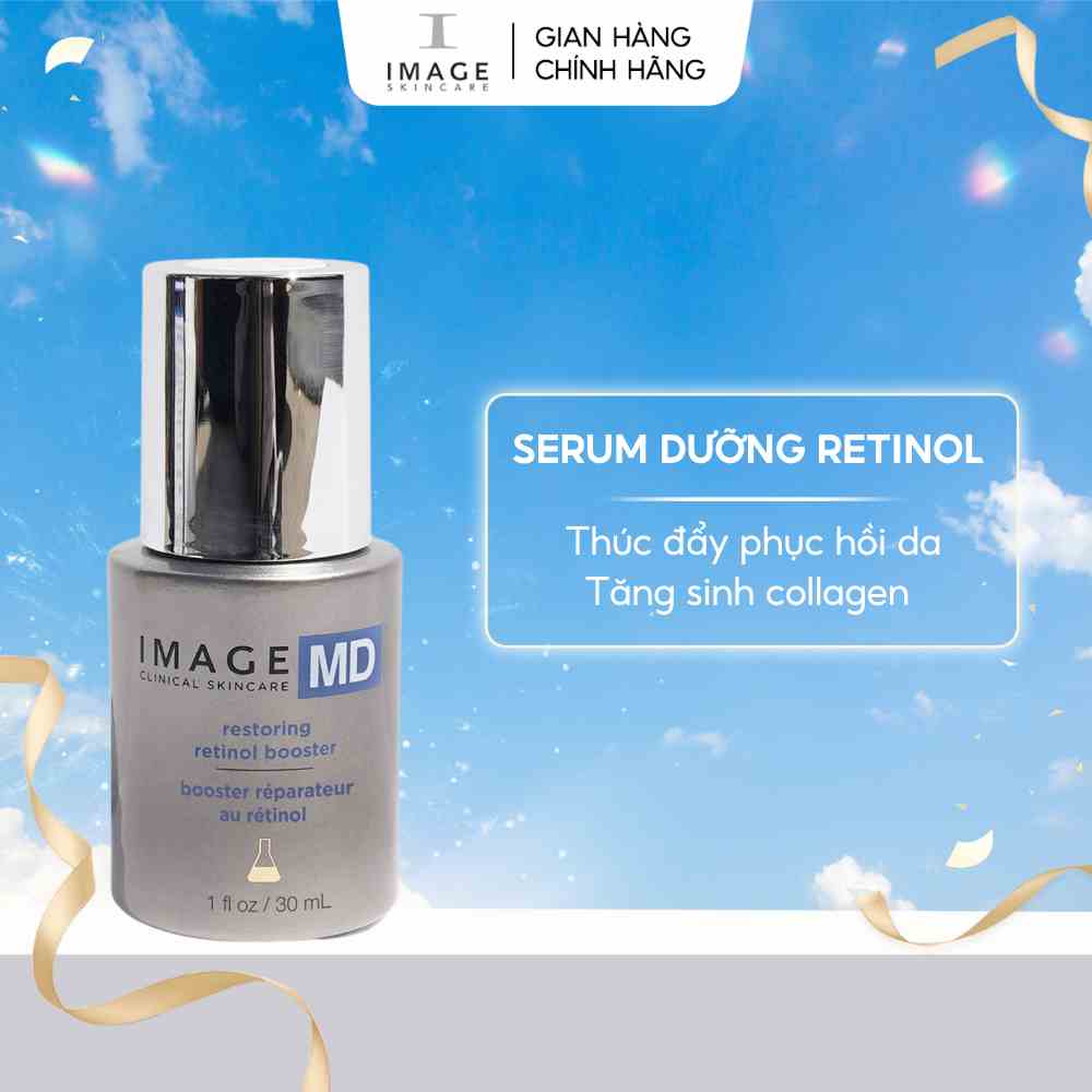 Tinh chất trẻ hóa da và mờ sẹo thâm Image Skincare MD Restoring Retinol Booster 30ml