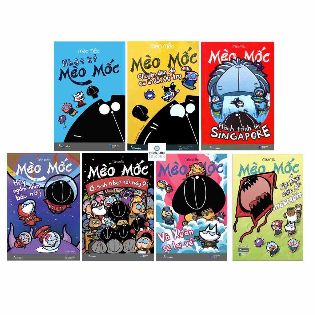 Sách Skybooks - Mèo Mốc (Lẻ tùy chọn)