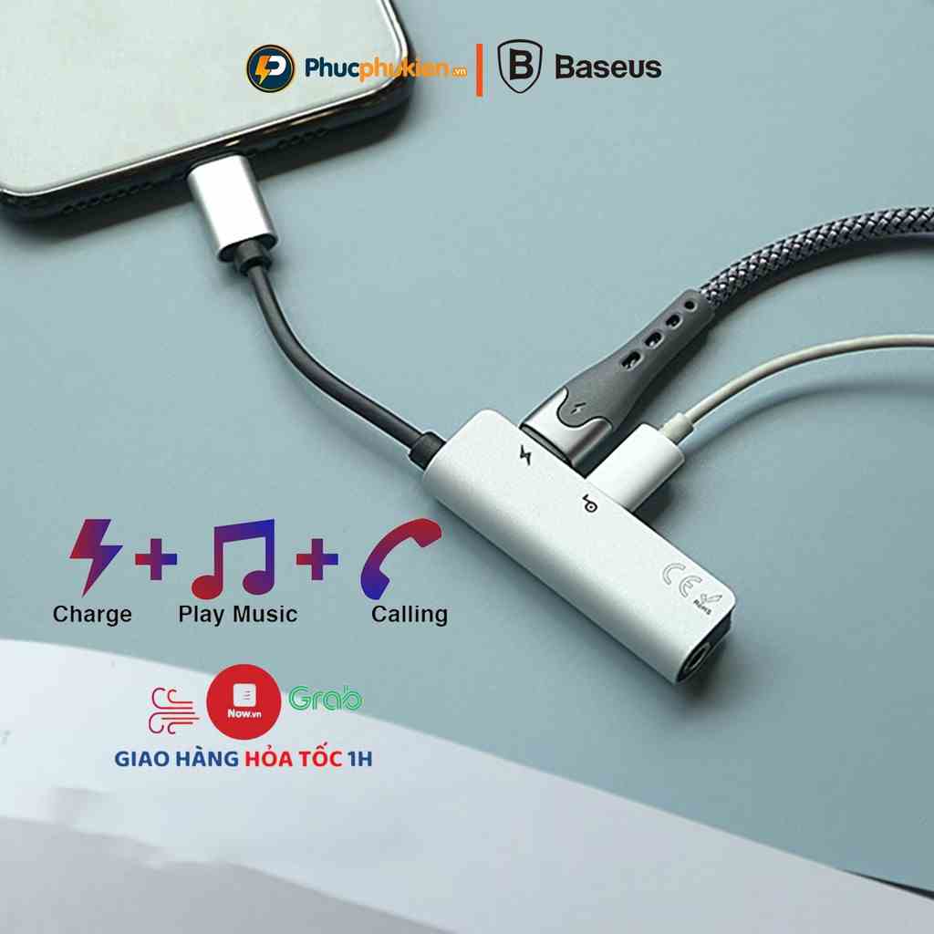 jack chuyển đổi tai nghe baseus l52 hỗ trợ mic khi chơi game -  Phúc Phụ Kiện bảo hành 12 tháng 1 đổi 1