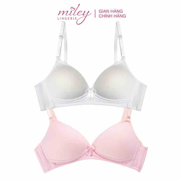 Set 2 Áo Ngực Cotton Không Gọng Miley Lingerie BRW02