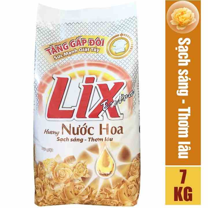 [Mã BMLTA35 giảm đến 35K đơn 99K] Bột giặt LIX extra hương nước hoa 7kg EH070