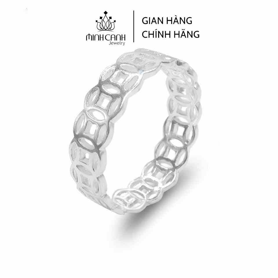 Nhẫn Kim Tiền Bạc Loại Trơn May Mắn Tài Lộc - Minh Canh Jewelry