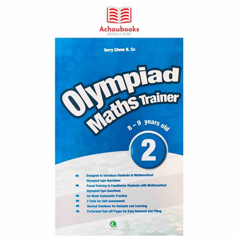 Sách : Olympiad Maths Trainer 2 - Toán Lớp 2 ( 7 - 8 tuổi ) Á Châu books