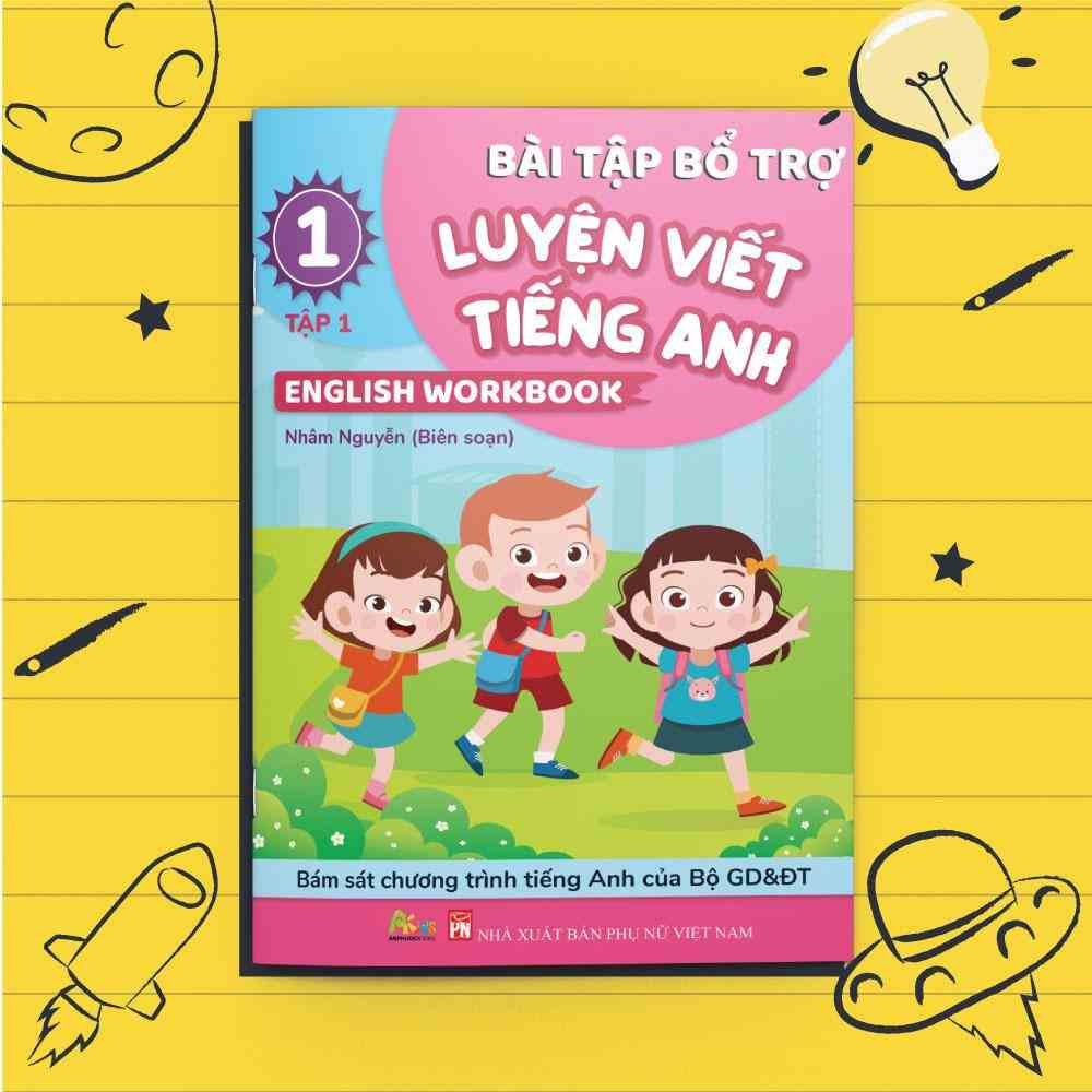 [Mã BMLTB35 giảm đến 35K đơn 99K] Sách - Luyện Viết Tiếng Anh Lớp 1 Tập 1