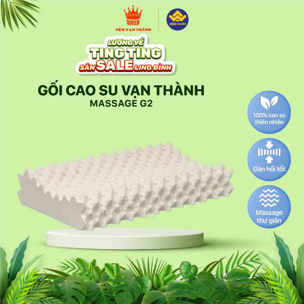 Gối cao su Vạn Thành Massage G2