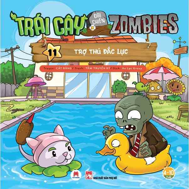 [Mã BMLTB35 giảm đến 35K đơn 99K] Sách - Trái Cây Đại Chiến Zombies (Tập 11: Trợ Thủ Đắc Lực)