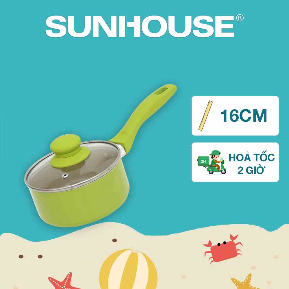 [Mã BMLT30 giảm đến 30K đơn 299K] Nồi quấy bột đáy từ SUNHOUSE SMP15116