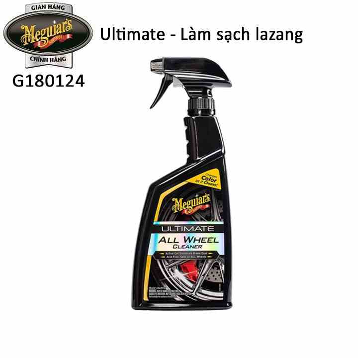 Meguiars Sản phẩm làm sạch lazang xe dòng Ultimate - Ultimate All Wheel Cleaner  G180124 - 710 ml