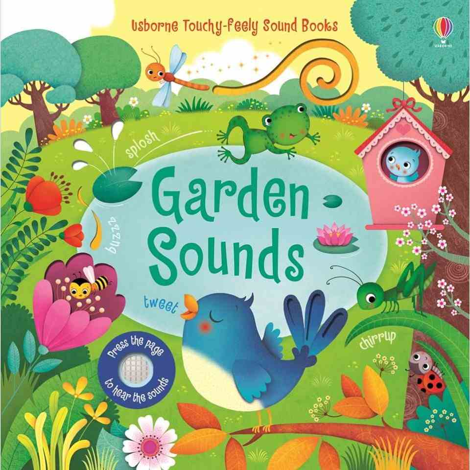 [Mã BMLTB200 giảm đến 100K đơn 499K] Sách Cho Bé 1 Tuổi GARDEN SOUNDS