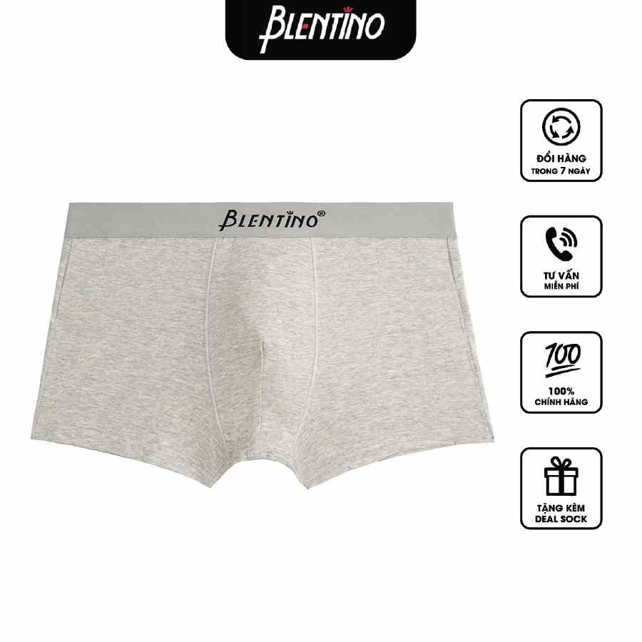 [Mã BMLTA35 giảm đến 35K đơn 99K] Quần Lót Nam Boxer Blentino D06, Vải Cotton Thấm Hút Mồ Hôi.