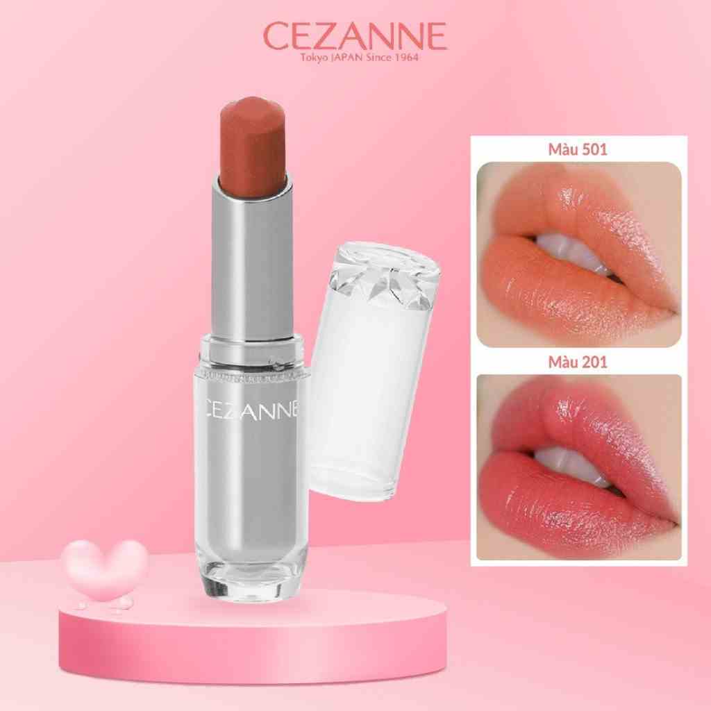 Son Dưỡng Có Màu Cezanne Lasting Gloss Lip Nhật Bản 3.2g