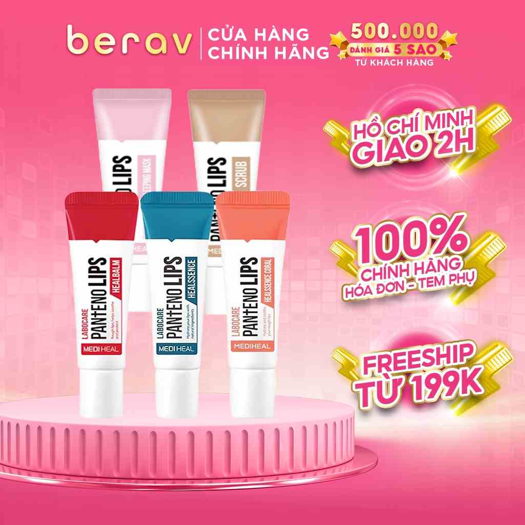 Son Dưỡng Môi Mediheal Khử Thâm, Dưỡng Ẩm Hiệu Quả Labocare Pantenolips 10ml