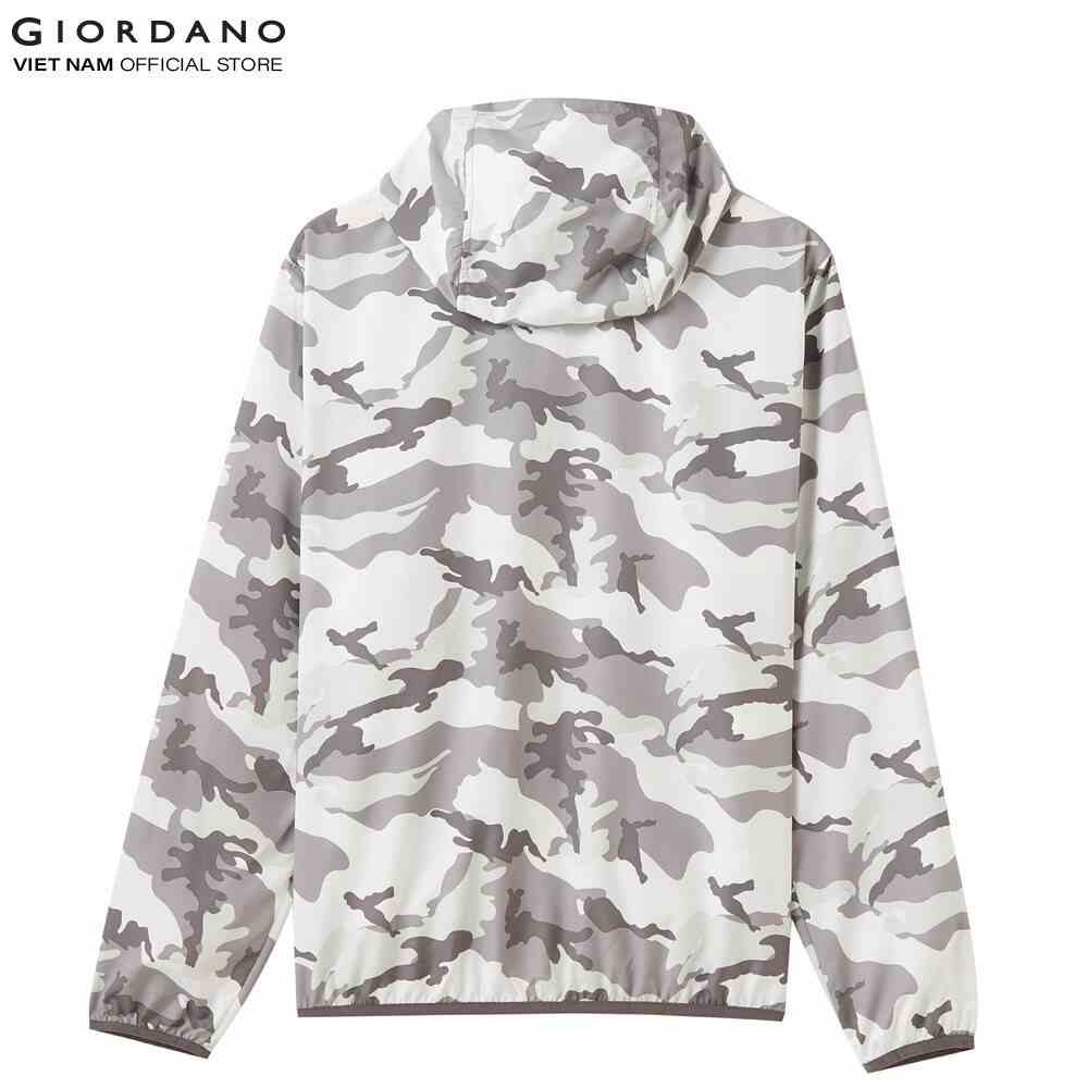 Áo khoác dù nam Windbreaker Giordano 0107000194