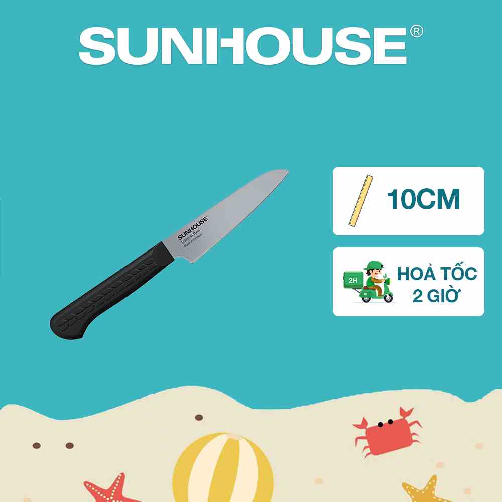 [Mã BMLT30 giảm đến 30K đơn 299K] Dao gọt hoa quả SUNHOUSE KS-KN100PS