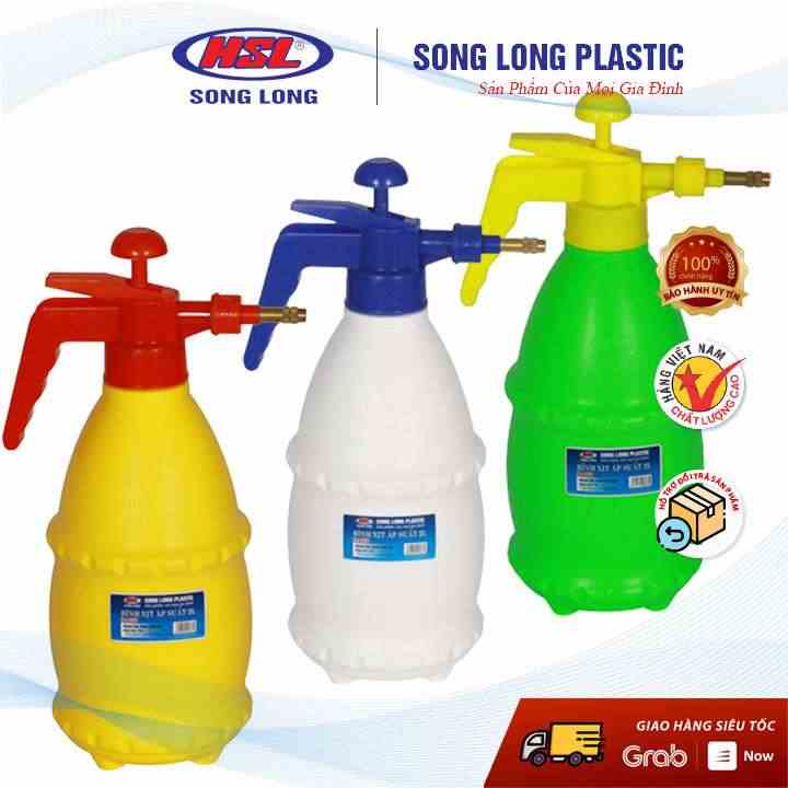 Bình xịt áp suất tưới cây 2L - 2628-Song Long Plastic