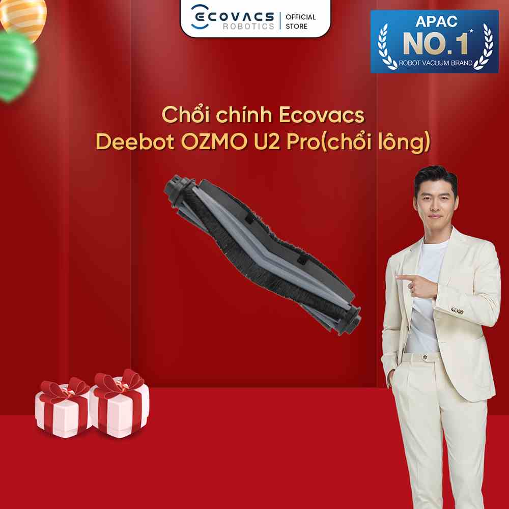 Chổi chính Ecovacs Deebot OZMO U2 Pro(chổi lông)_Hàng nhập khẩu chính hãng