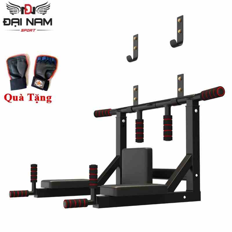 Xà Đơn Treo Tường Đa Năng Di Động 8 Trong 1 Chính Hãng Đại Nam Sport + Tặng Kèm Găng Tay Tập Xà