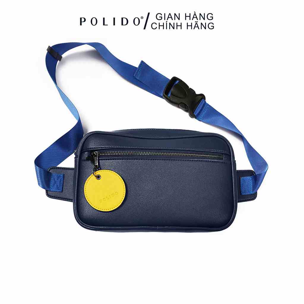 Túi Da Nam POLIDO Mixed Colour Bag Hàng Chuẩn Từng Mảnh Da, Đường May. Phong Cách Trẻ Trung Thời Thượng