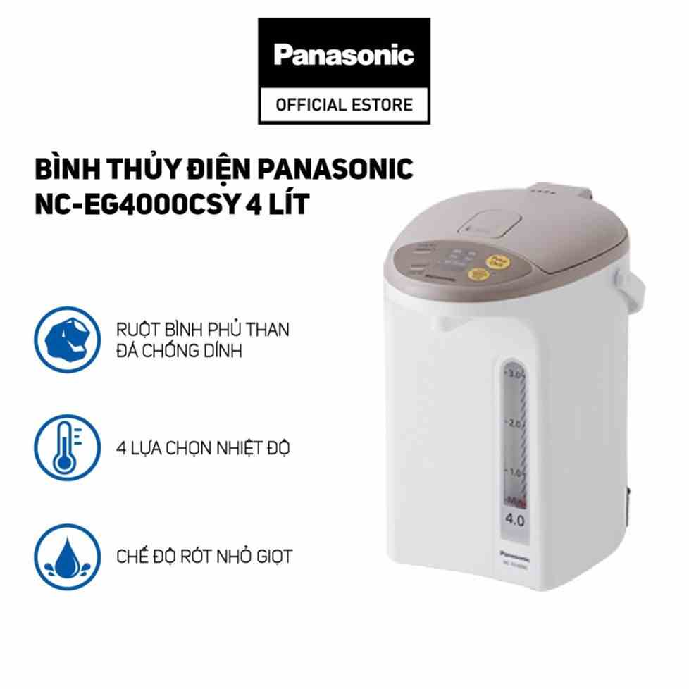 Bình thủy điện Panasonic NC-EG4000CSY 4 lít