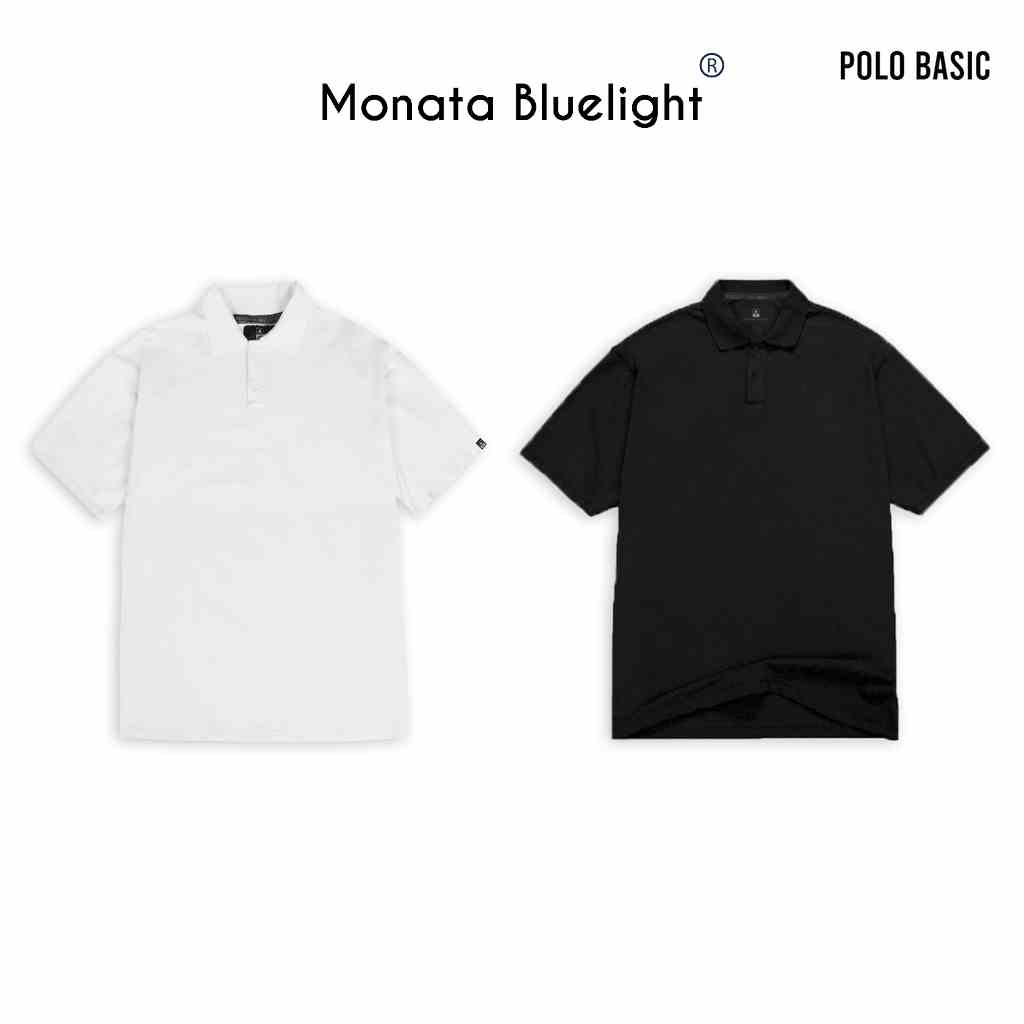 [Mua 2 giảm 7%] MONATA BLUELIGHT - Áo polo Basic