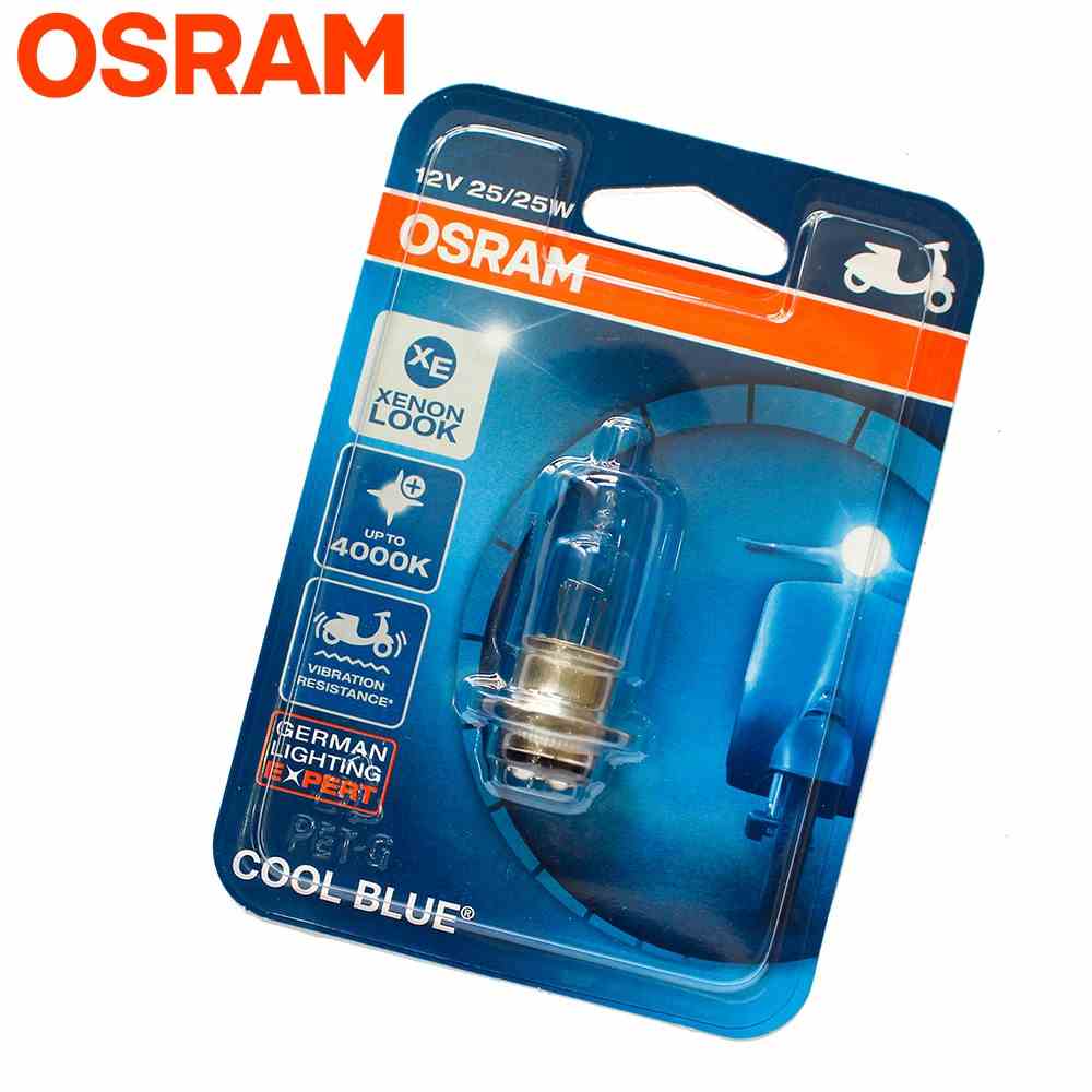 Bóng đèn HALOGEN OSRAM M5(T19) Dream, Wave, Wave 100 tăng sáng vàng Xenon (62335CBRV)