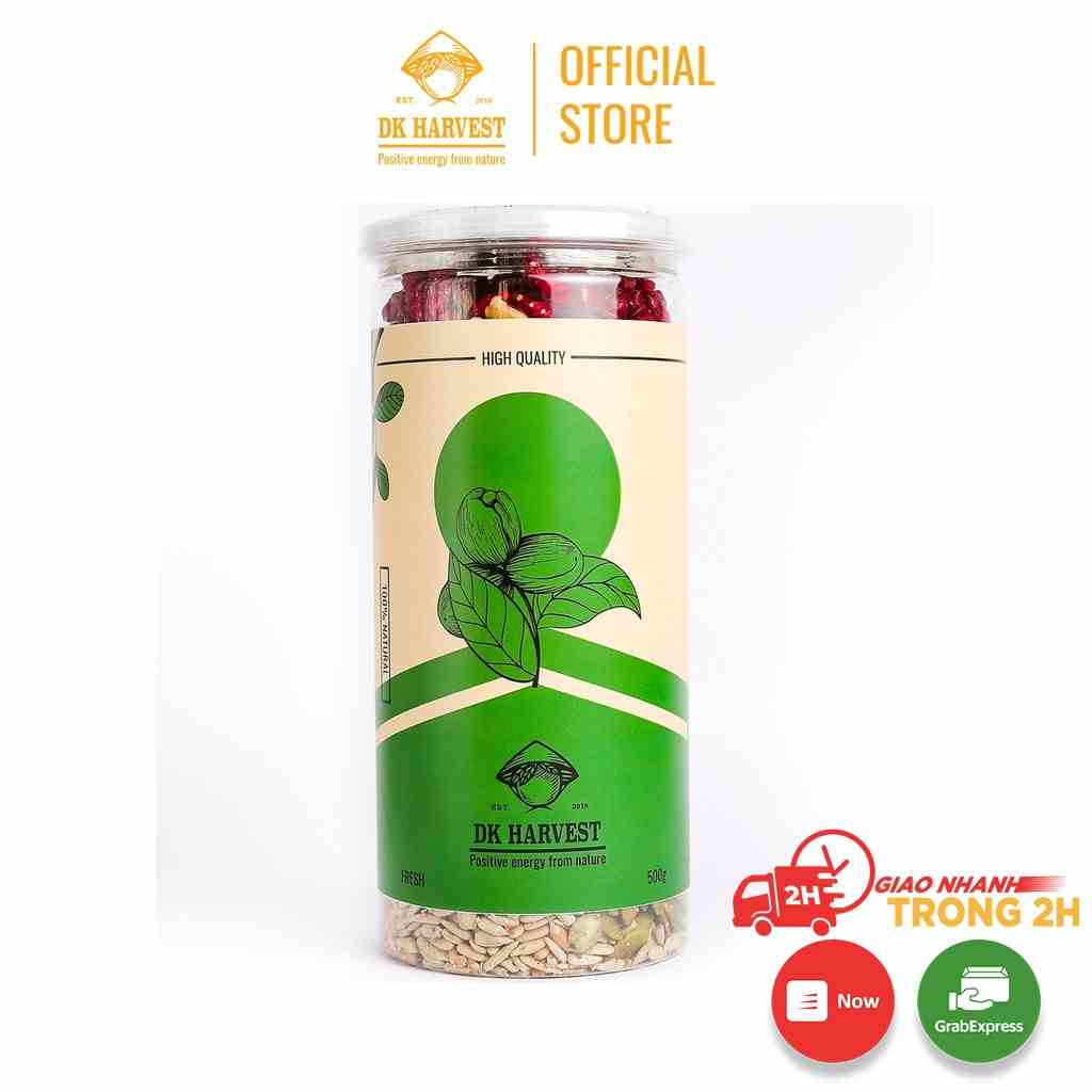 Hạt Mix Nuts Hạt Dinh Dưỡng 5 Loại Hạt DK HARVEST