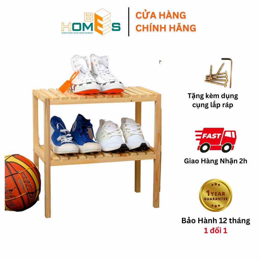 Kệ giày Behomes 2 tầng 50cm