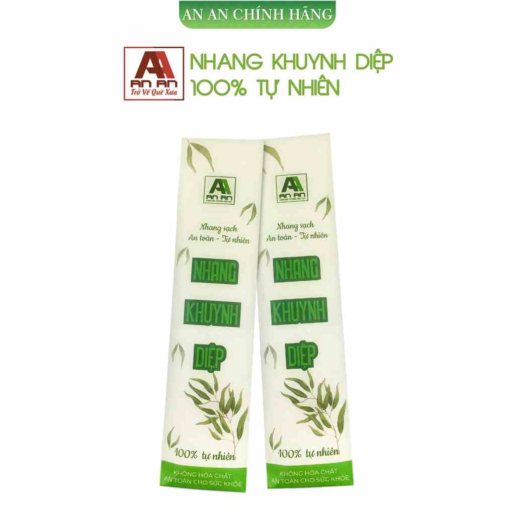 Nhang Sạch AN AN Hương Khuynh Diệp Gói 38 Que, kích thước 40cm.