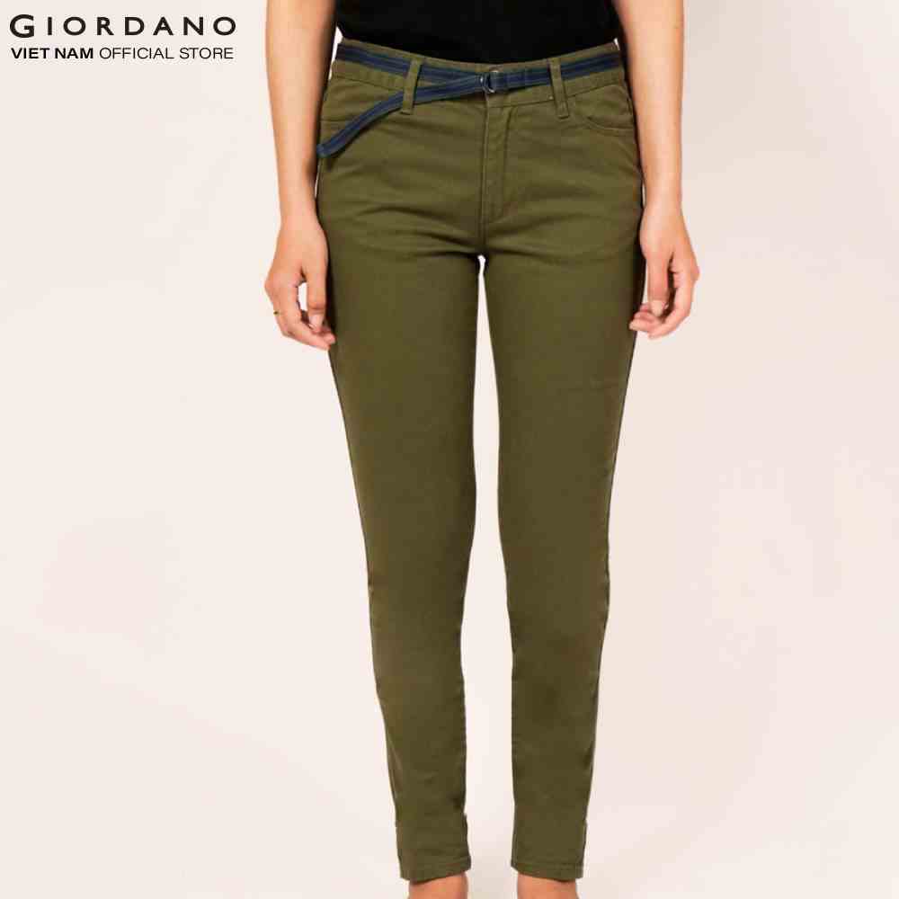 Quần Dài Khakis Nữ Giordano 05416036