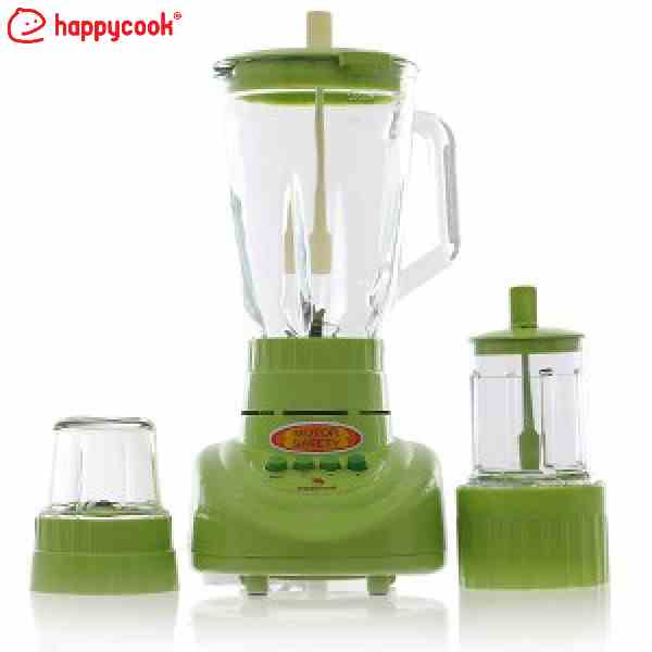 [Mã BMLTB200 giảm đến 100K đơn 499K] Máy Xay Sinh Tố Cối Thủy Tinh Happy Cook 1.5L HCB- 150B