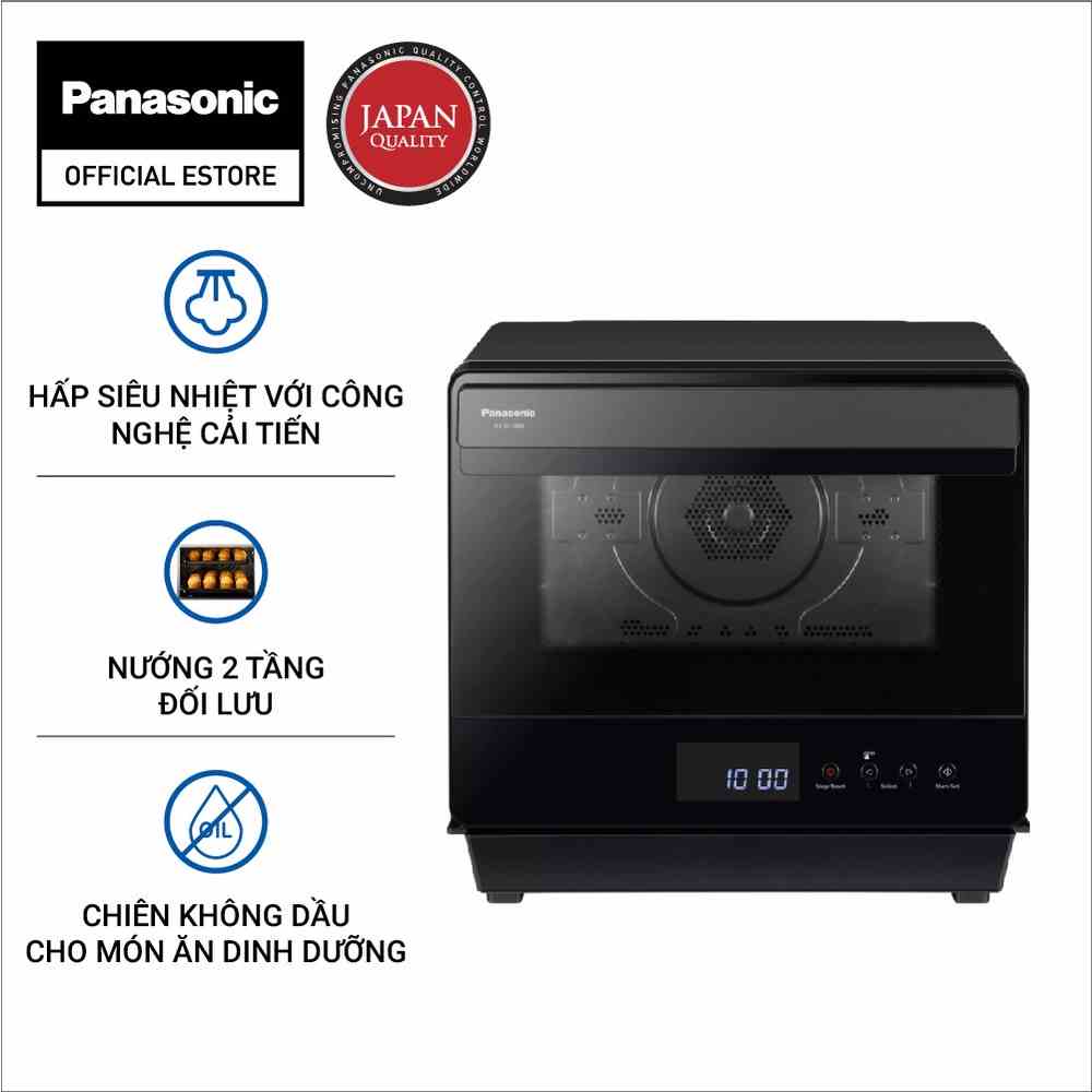 Lò chiên không dầu hấp nướng đối lưu Panasonic NU-SC180BYUE 20 lít - Hàng Chính Hãng