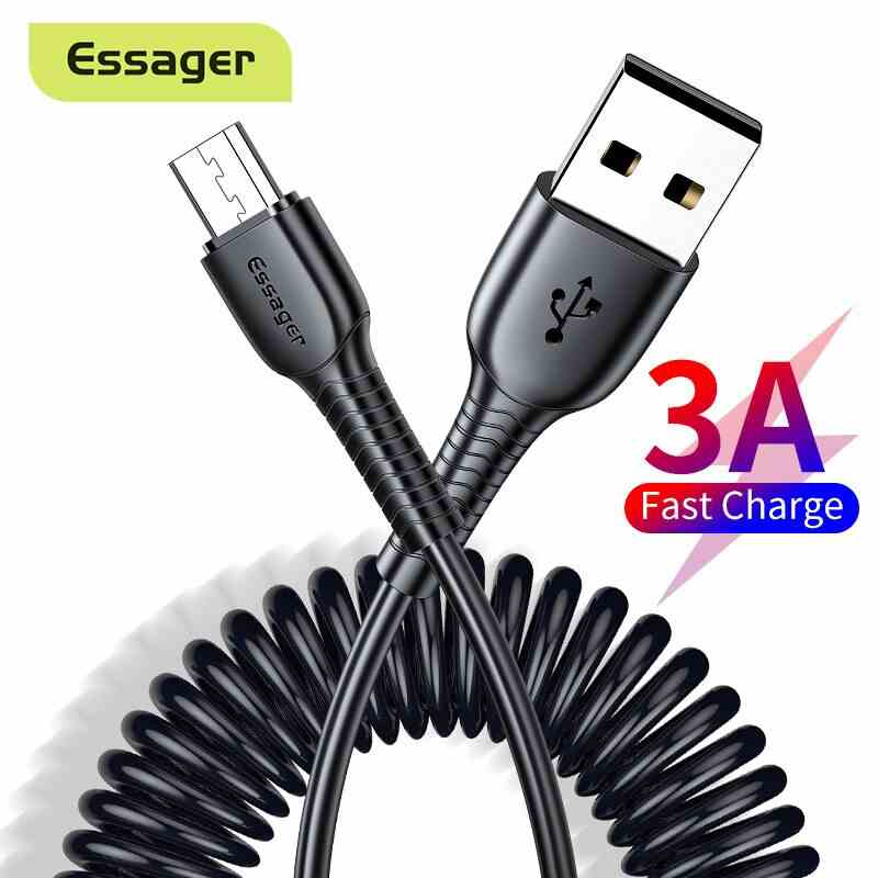 Cáp Sạc Nhanh ESSAGER Cổng Micro USB Chuyên Dụng Cho Điện Thoại Android