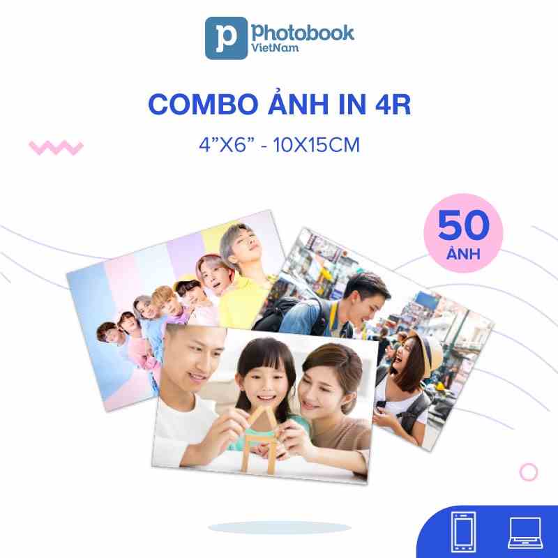 [Toàn Quốc] [E-voucher] Combo in 50 tấm ảnh 4