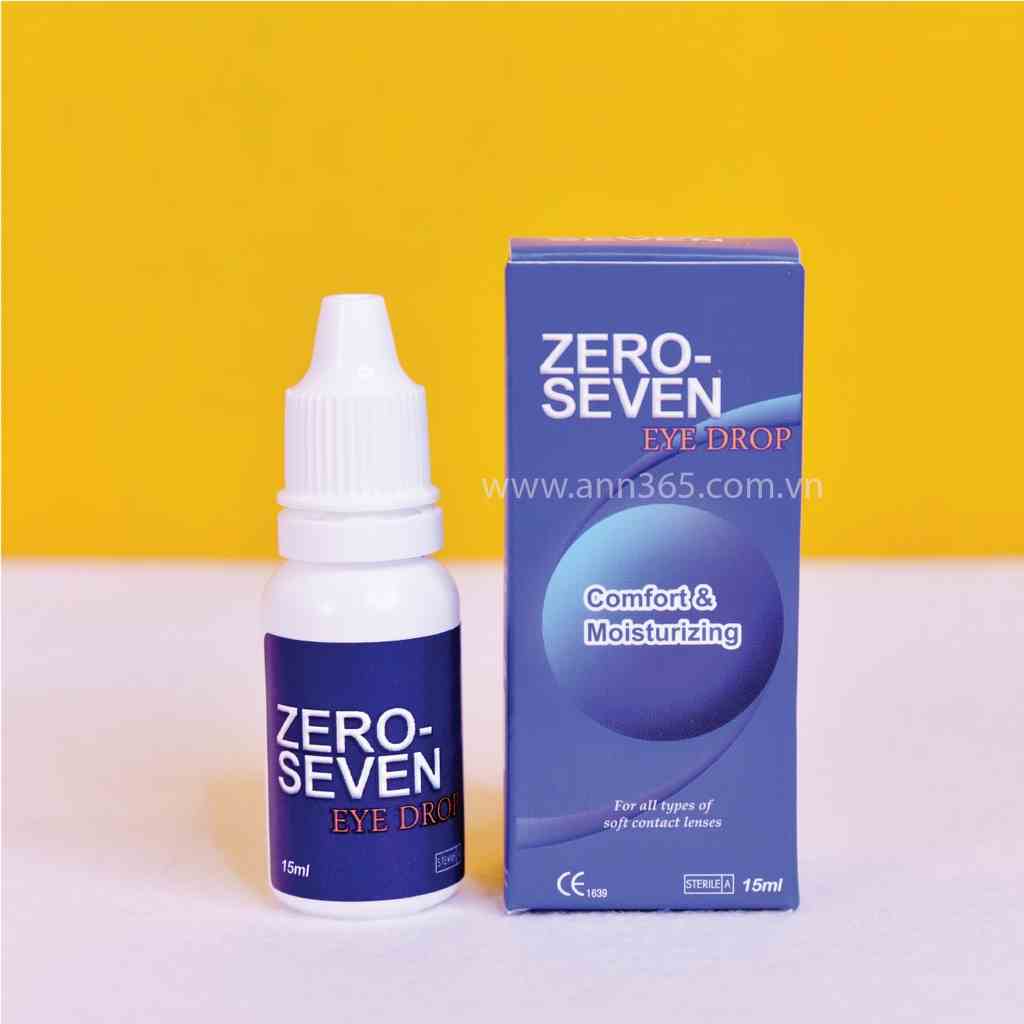 [Mã BMLTA35 giảm đến 35K đơn 99K] Nước Nhỏ Mắt ANN365 Chuyên Dùng Khi Đeo Lens Zero Seven 15ml Hàn Quốc