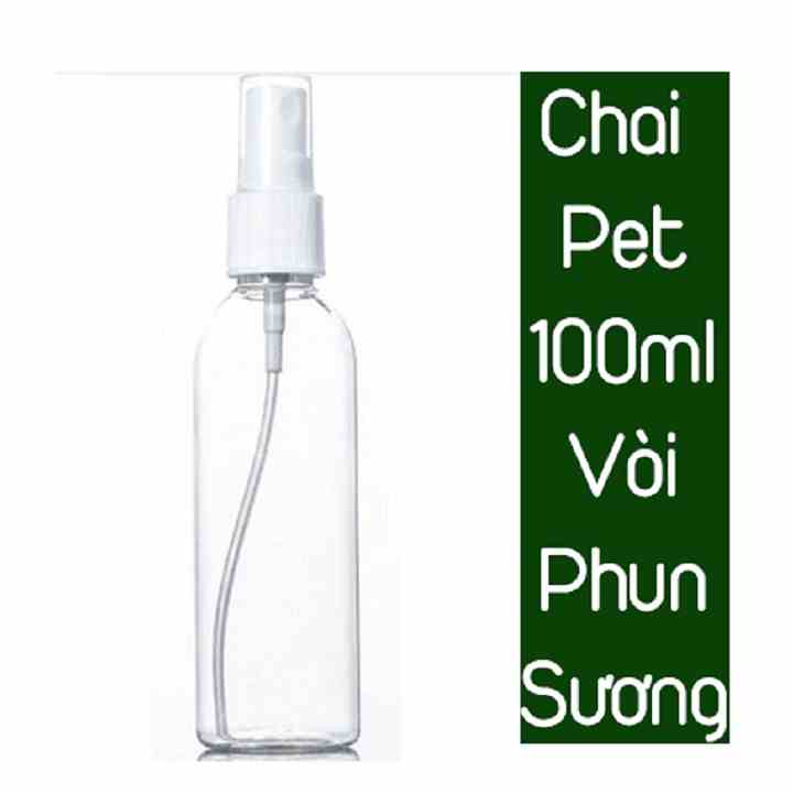 Chai xịt phun sương nhỏ gọn tiện lợi dễ bỏ túi hoặc giỏ xách 100ml PUREVESS