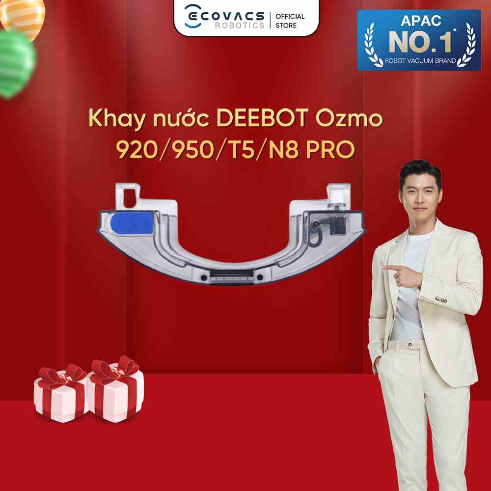 Khay chứa nước dùng thay thế cho DEEBOT OZMO 920/ 950/ T5/ N8 PRO - Hàng Chính Hãng