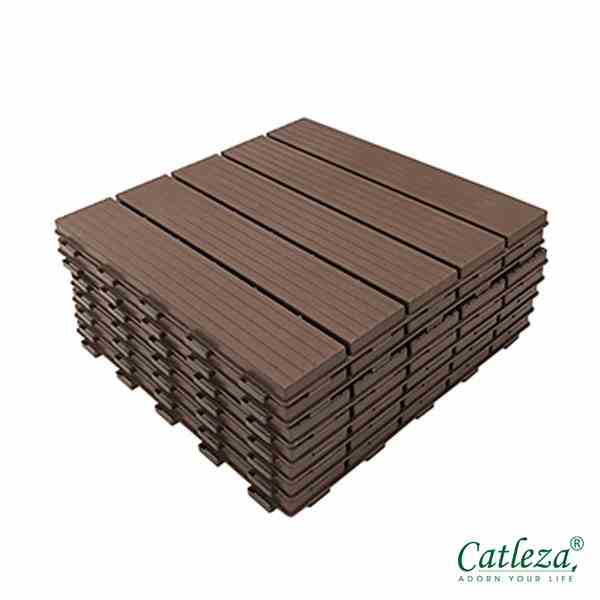 [Mã BMLTA35 giảm đến 35K đơn 99K] Vỉ Nhựa Lót Sàn 5 nan CATLEZA 30x30x1.9 cm - COMBO 9 Tấm