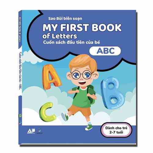 [Mã BMLTB35 giảm đến 35K đơn 99K] Sách - Cuốn Sách Song Ngữ My First Book Of Letters - Bé Nhận Biết Chữ Cái ABC