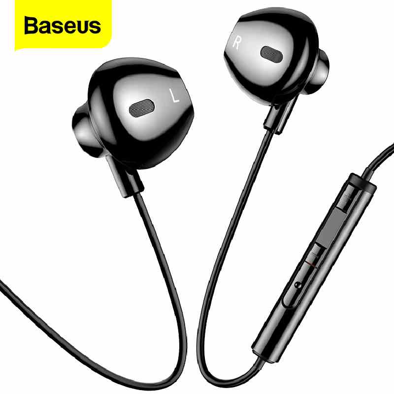 Tai Nghe Baseus Có Dây Thiết Kế Mic Jack Cắm 3.5mm earphone