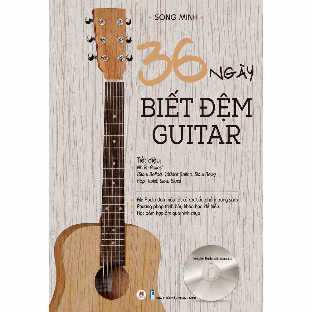 [Mã BMLTB35 giảm đến 35K đơn 99K] Sách - 36 Ngày Biết Đệm Guitar