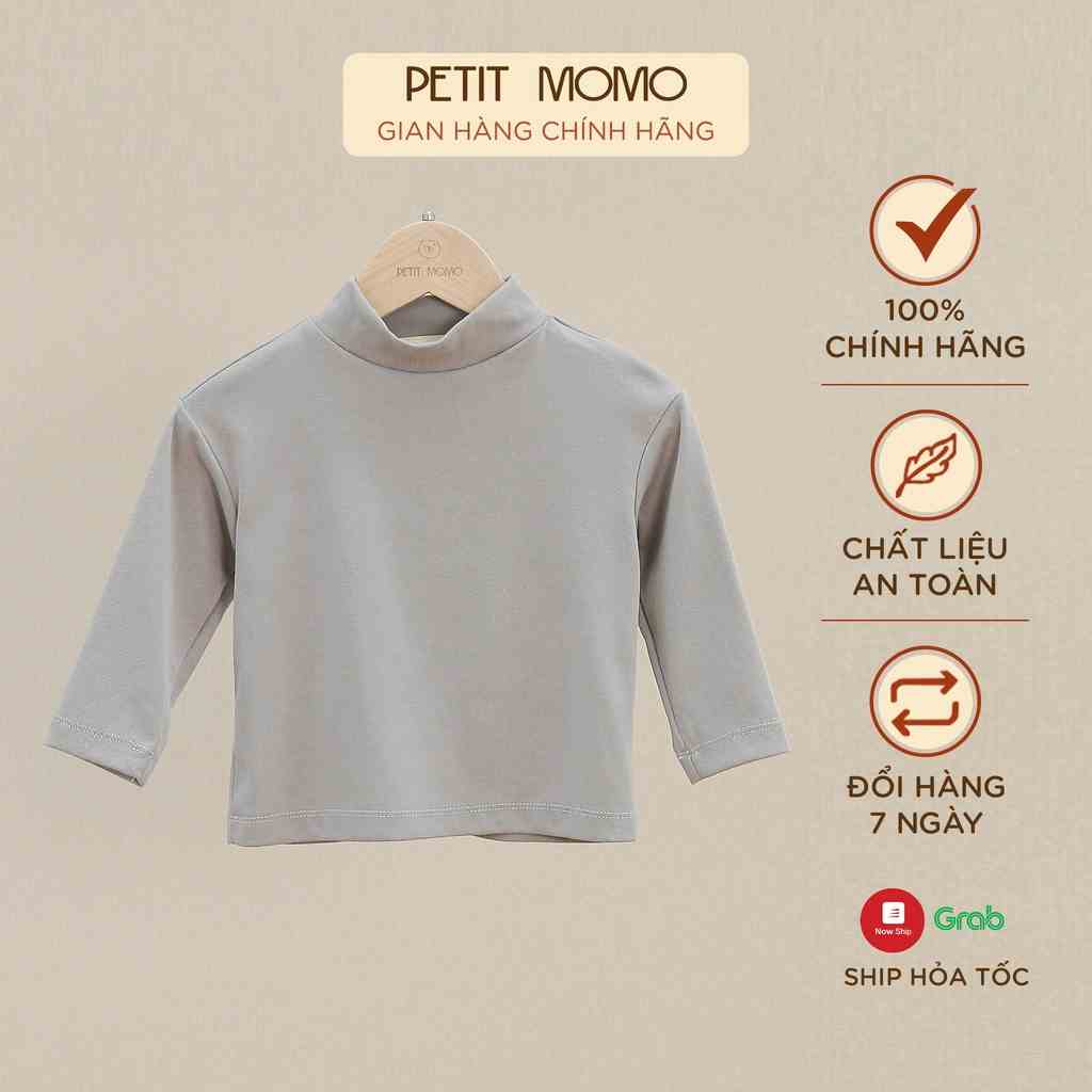 Áo Thun Cổ Lọ Cho Bé Trai Và Bé Gái 1-6 Tuổi PETIT MOMO H106