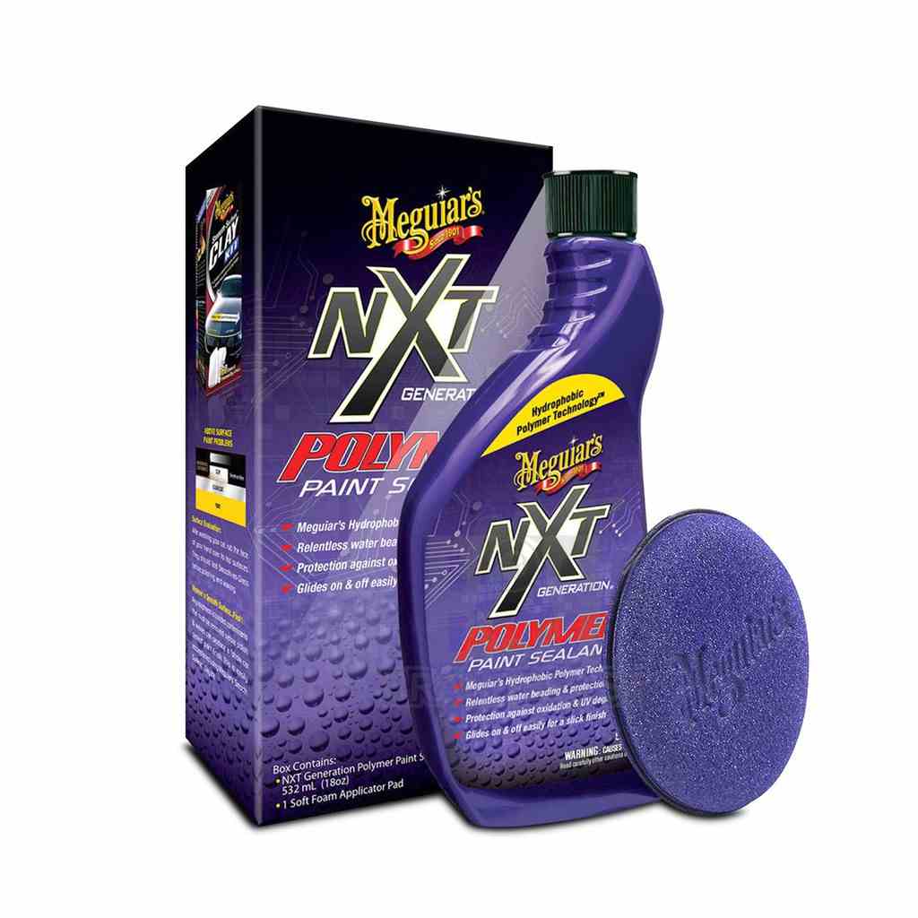 Meguiars Sản phẩm bóng sơn công nghệ Polymer dòng NXT - NX Polymer Paint Sealant, 532 ml, G30118