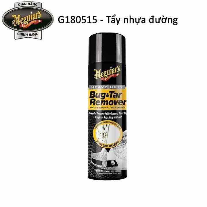 [Mã BMLT35 giảm đến 35K đơn 99K] Meguiars Sản phẩm tẩy nhựa đường trên sơn - Bug and Tar Remover, G180515, 15 oz, 425g