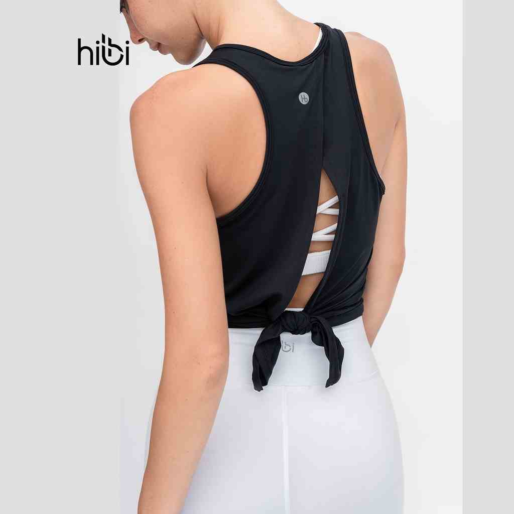 Áo tập Yoga - Gym tanktop cột lưng nơ TA704 Hibi Sports