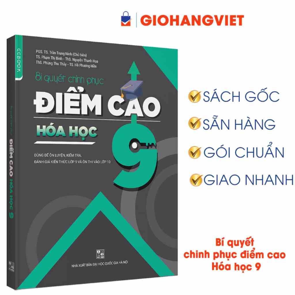 Sách-Bí quyết chinh phục điểm cao Hóa học 9