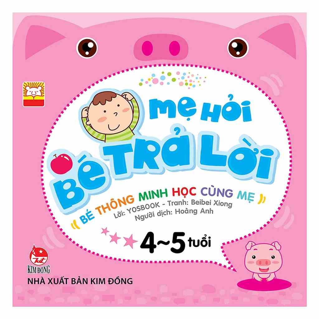 Sách - Mẹ hỏi bé trả lời (từ 4 - 5 tuổi) - tái bản 2019