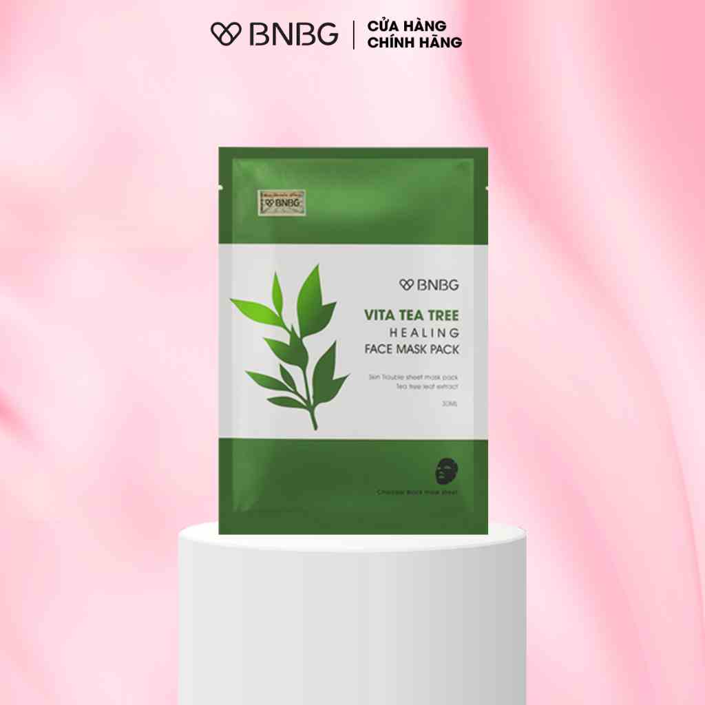 Mặt Nạ BNBG Tràm Trà Thải Độc Da, Giảm Mụn Vita Tea Tree Healing Face Mask Pack 30ml