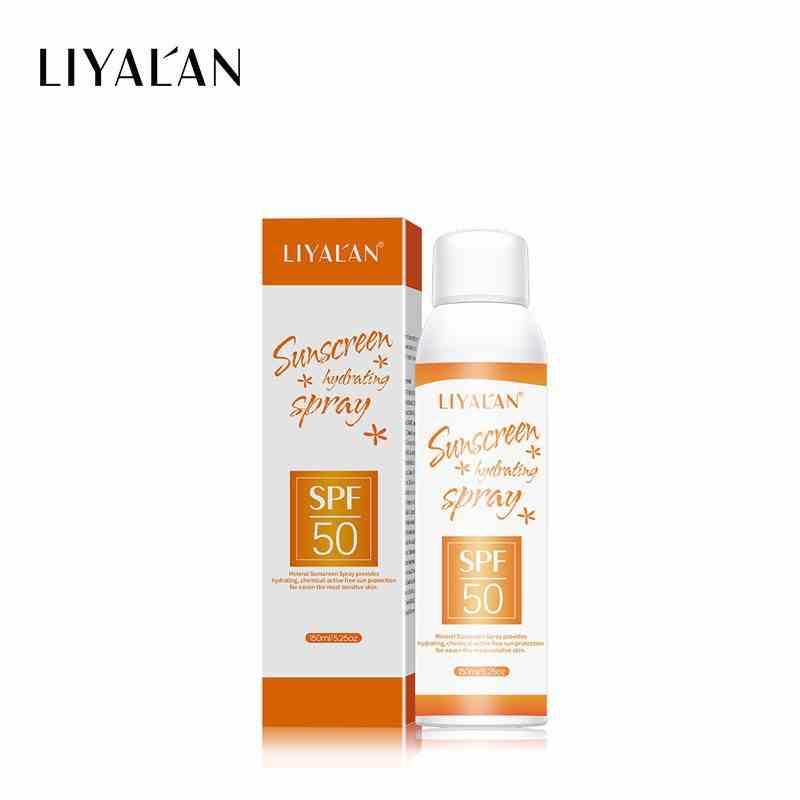 Xịt Chống Nắng LIYALAN SPF 50+ Cấp Ẩm Cho Làn Da 150ml